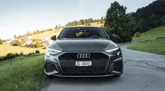 Audi A8 4-door sedan silver